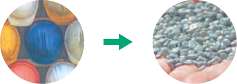 Illustration valorisation des plastiques