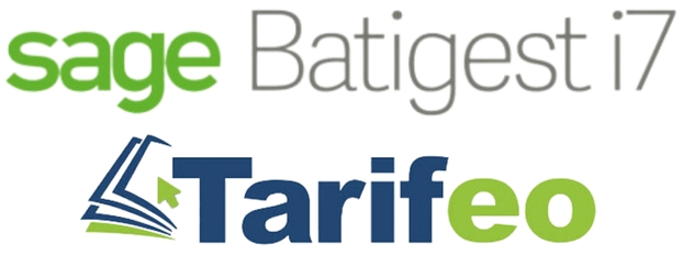 Logos Sage Batigest i7 et Tarifeo