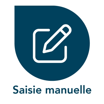 Logo saisie manuelle
