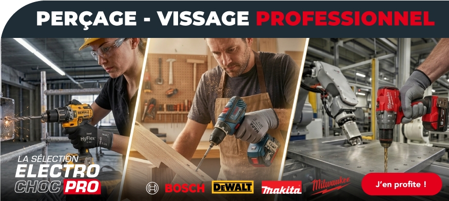Sélection Electrochoc - Perçage vissage