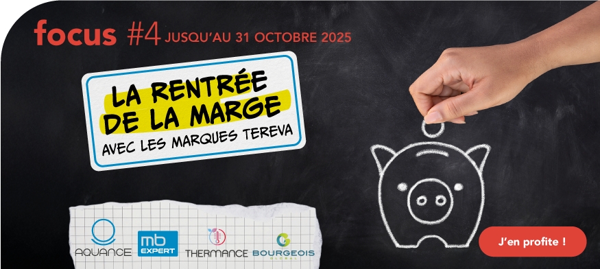 Du 1er septembre au 31 octobre 2025 profitez d&#39;une sélection exclusive de produits professionnels pour la plomberie, le chauffage, la climatisation et le sanitaire en promotion !