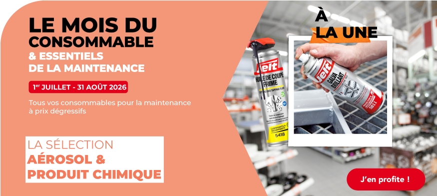 Sélection Le mois du consommable - Aérosol et produit chimique