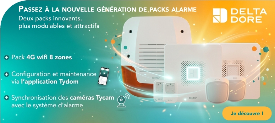 Pack alarme delta dore 4509862 et 4509863