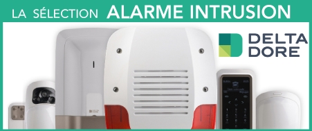 Alarme intrusion Delta Dore