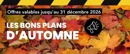 Sélection Les Bons Plans d'automne