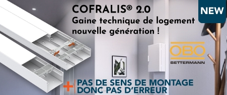 Pack Cofralis 2.0 13 modules OBO Bettermann