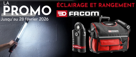 Eclairage et rangement Facom