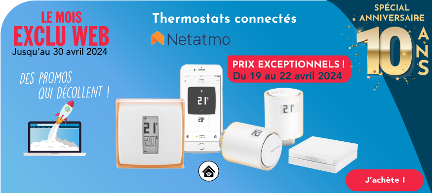 Thermostats connectés Netatmo