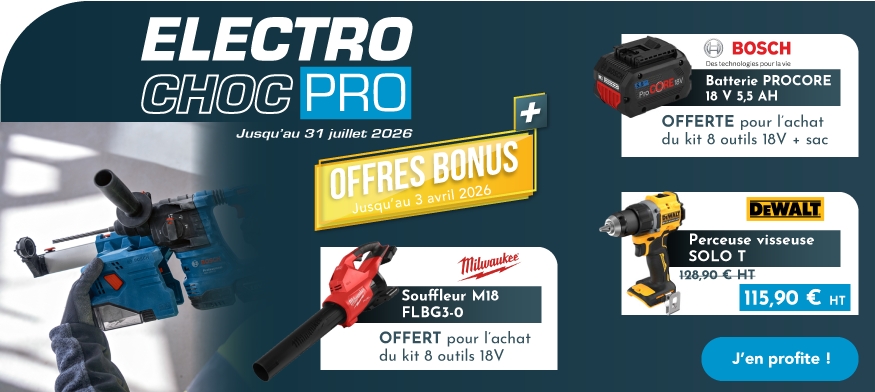 Electrochoc - Offres avec cadeaux