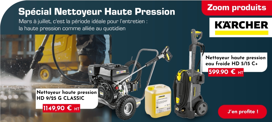 Sélection : ElectroChoc PRO - Zoom produits Karcher