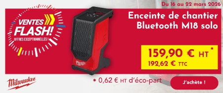 Enceinte de chantier Bluetooth M18 solo Milwaukee
