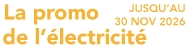 Du 01 octobre au 30 novembre 2026, profitez de nombreuses réductions sur une sélection de matériel électrique 
