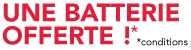 Du 15 mais au 15 juillet 2024, Pour tout achat de plus de 590€* dans la gamme outillage électroportatif 12v et 18v, recevez une batterie offerte !