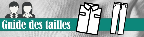 Guide des tailles - marque Delta Plus