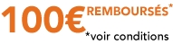 100€ remboursés