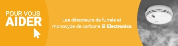 Détecteur de monoxyde de carbone Ei Electronics EI208W