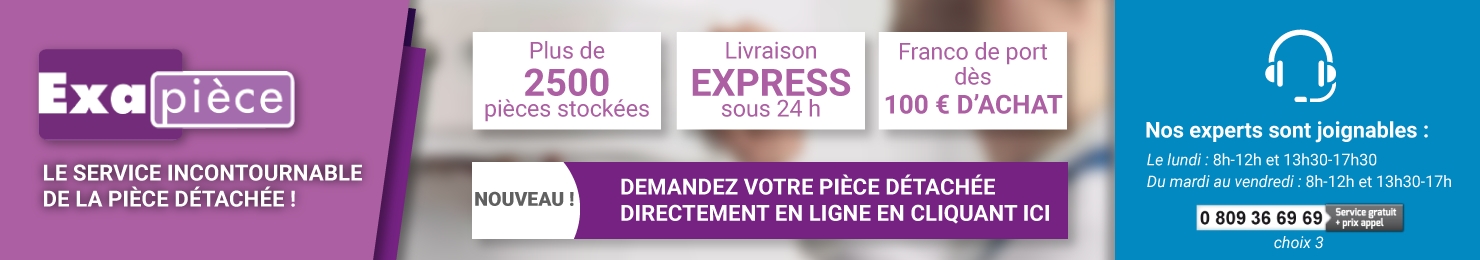 Exapièce - Notre service pièces détachées | Téréva Direct