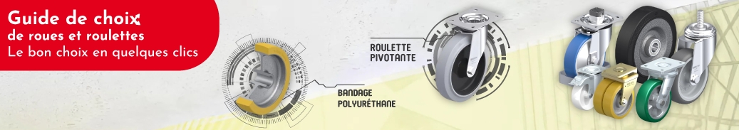 Aide au choix de roues et roulettes