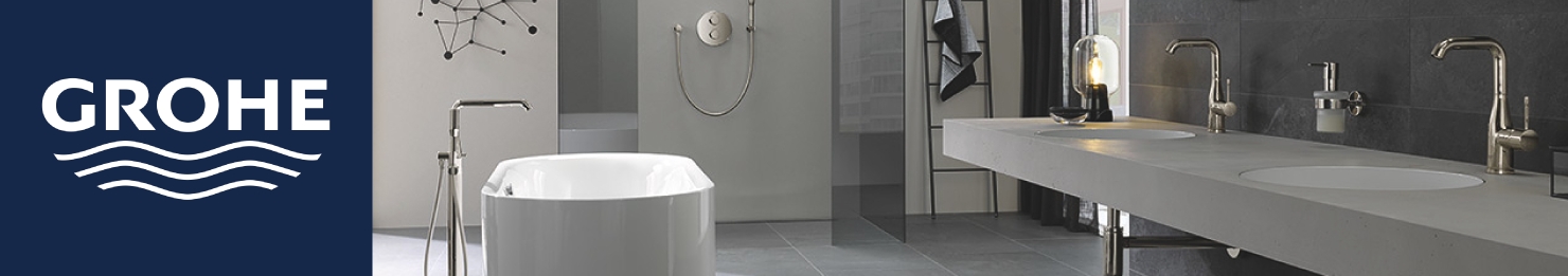 Sopsag Guadeloupe - Le design épuré de la colonne de douche Grohe se  mariera parfaitement à tous types de salle de bain. Offre comprenant : 👉  Tête de douche XXL 👉 Douchette