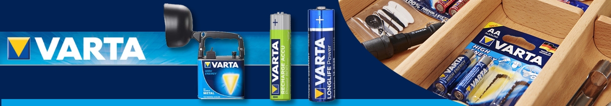 Vente en ligne de produits Varta | Mabéo Industries