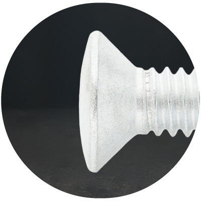 Vis à tête fraisée bombée pour bois et métal fin