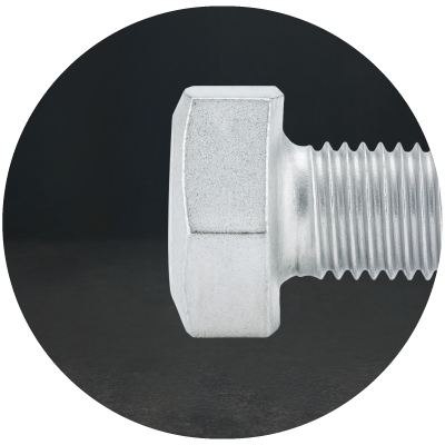 Vis à tête hexagonale pour assemblages métalliques à couple élevé