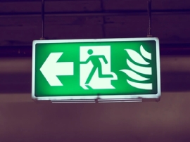 La réglementation pour l'installation d’éclairage de sécurité