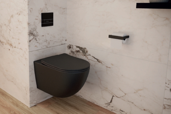 Gamme de toilettes Aquance : wc au sol, wc suspendu et bâti-support