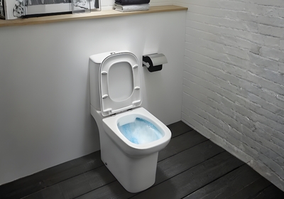 WC au sol sans bride