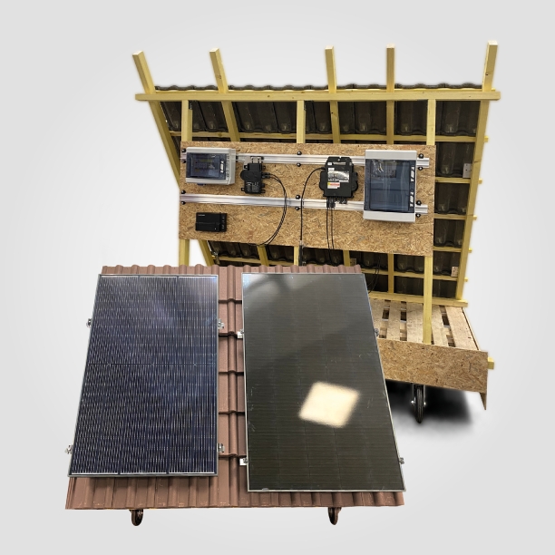 Image bancs de formation photovoltaïque Téréva
