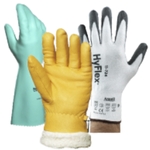 Couverture du guide d’aide au choix de gants de protection