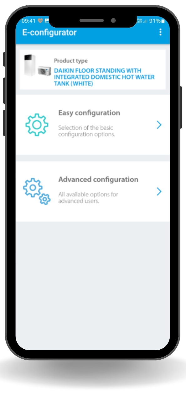 interface e-configurator e-care