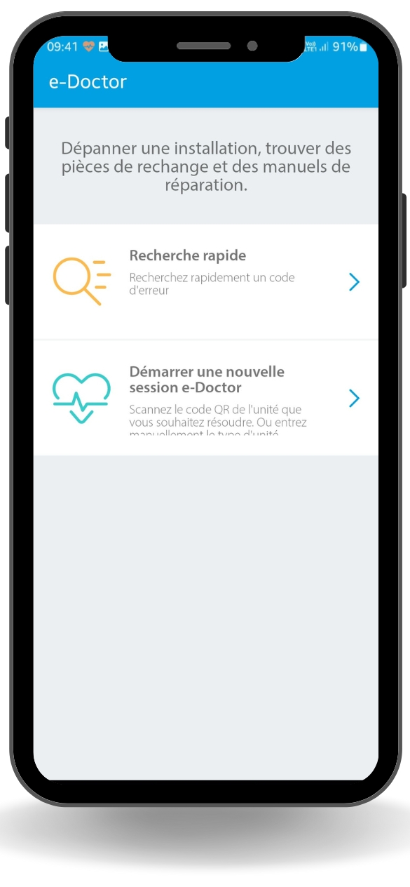 interface e-doctor e-care