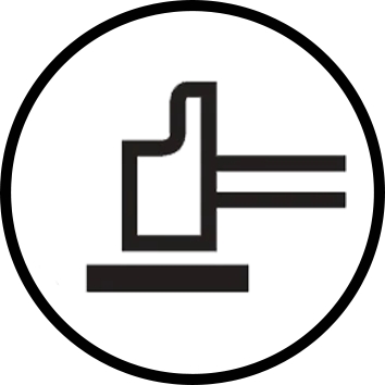 Pictogramme de la norme EN 388 (risques mécaniques)