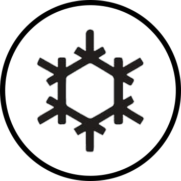 Pictogramme de la norme EN 511 (protection contre le froid)