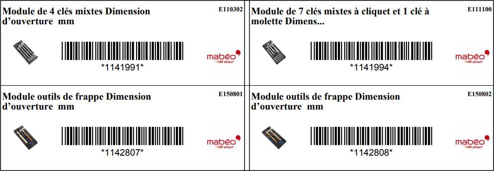 Télécharger vos étiquettes