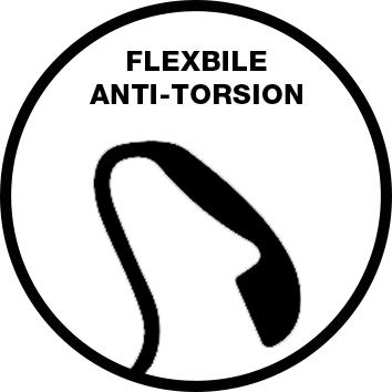 Flexible antitorsion