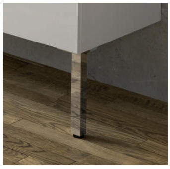 Pieds pour meuble de SDB