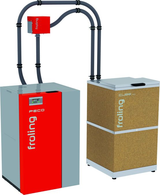 Chaudière à granulés de bois