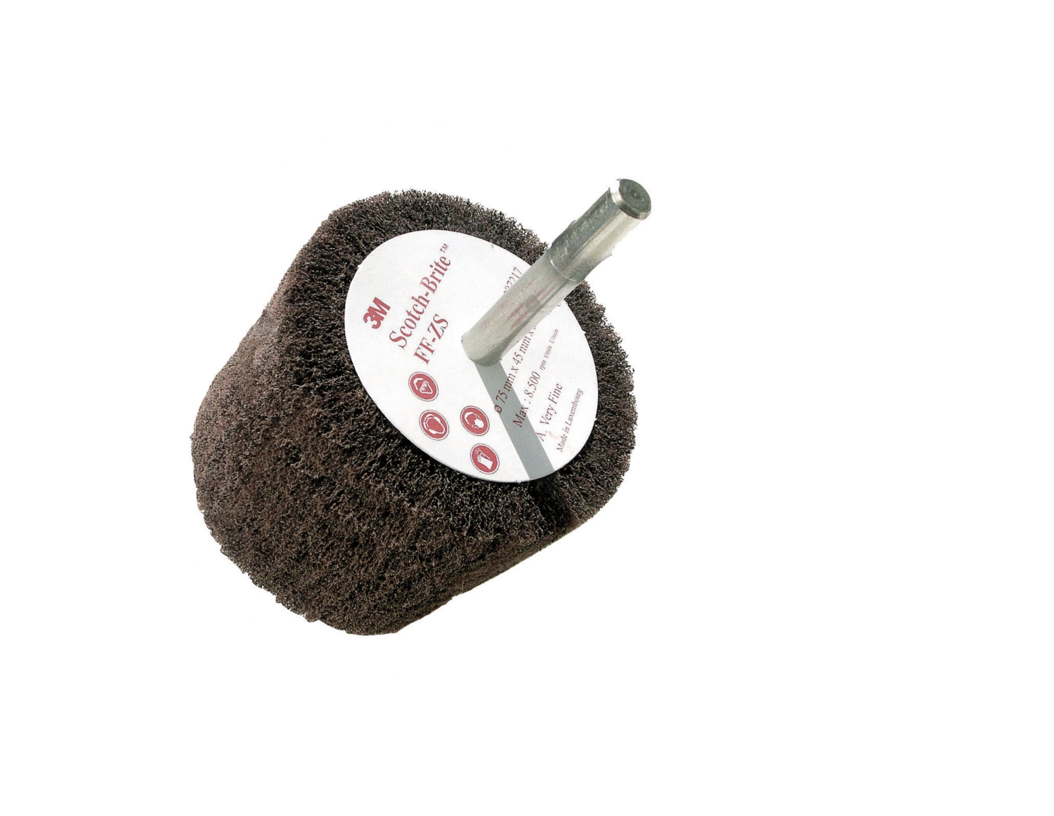  Brosse non tissé Scotch-Brite™ 75 x 45 x 6 mm 