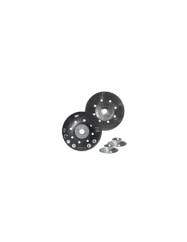 Plateau souple pour disque fibre 127 mm 3M