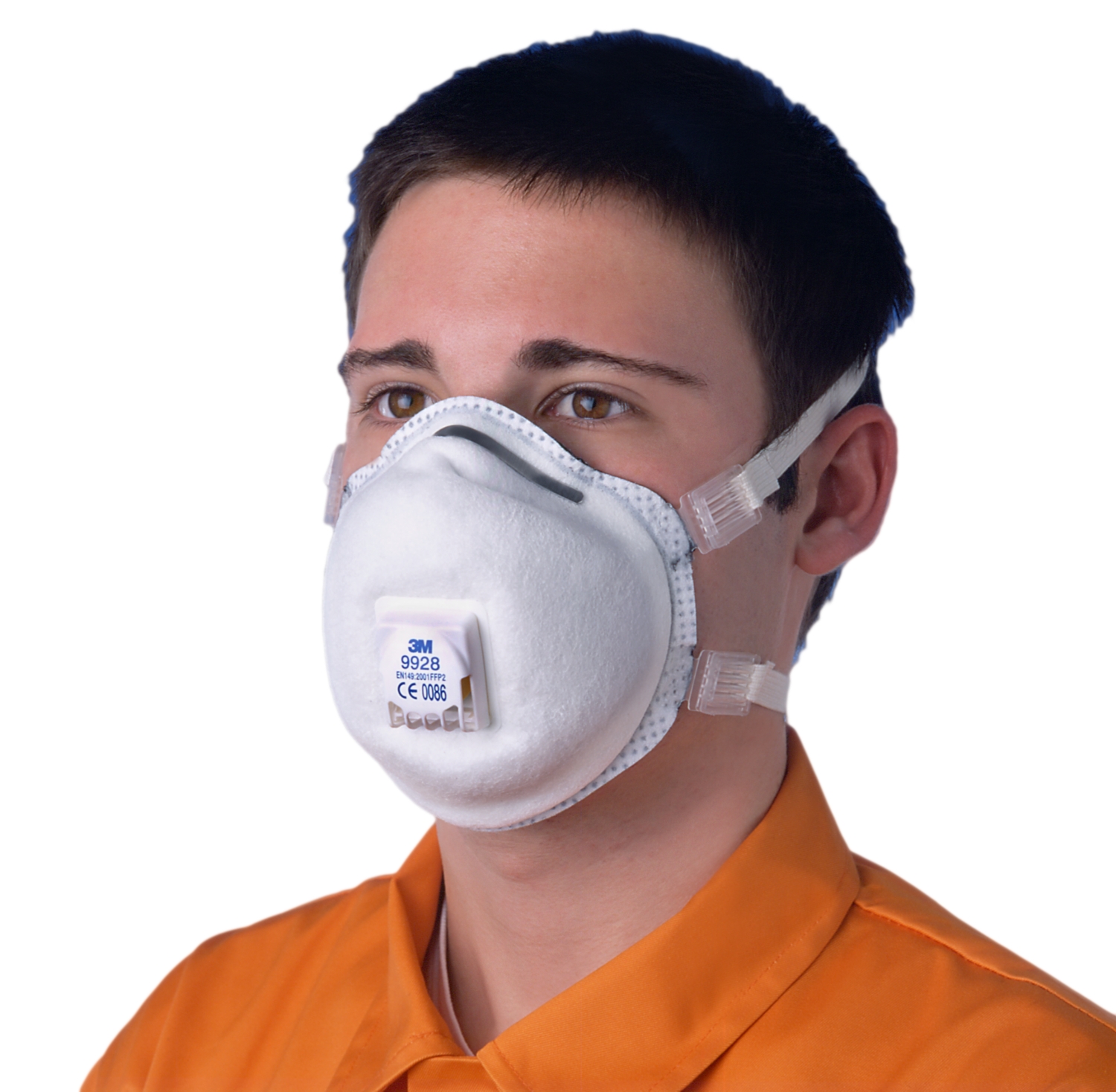 Masques jetables antipoussière FFP2 spécial soudage 3M Protection
