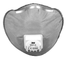 Masques jetables anti-poussiere anti-odeur sans soupape - FFP1 3M Protection