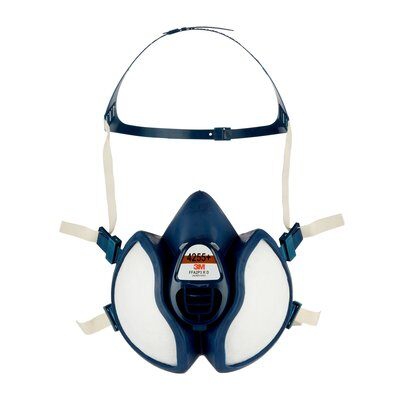 Demi-masque réutilisable avec soupape à filtres intégrés - 3M protection