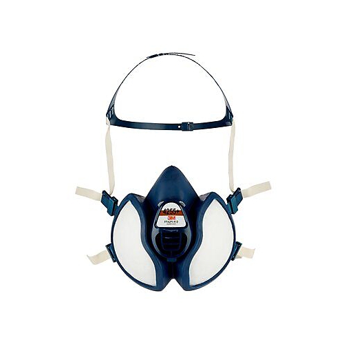 Demi-masque réutilisable avec soupape à filtres intégrés K4255+ FFA2P3RD 3M protection