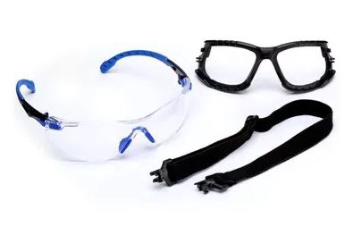 Lunette de protection Solus - Livré avec KIT MOUSSE 3M Protection