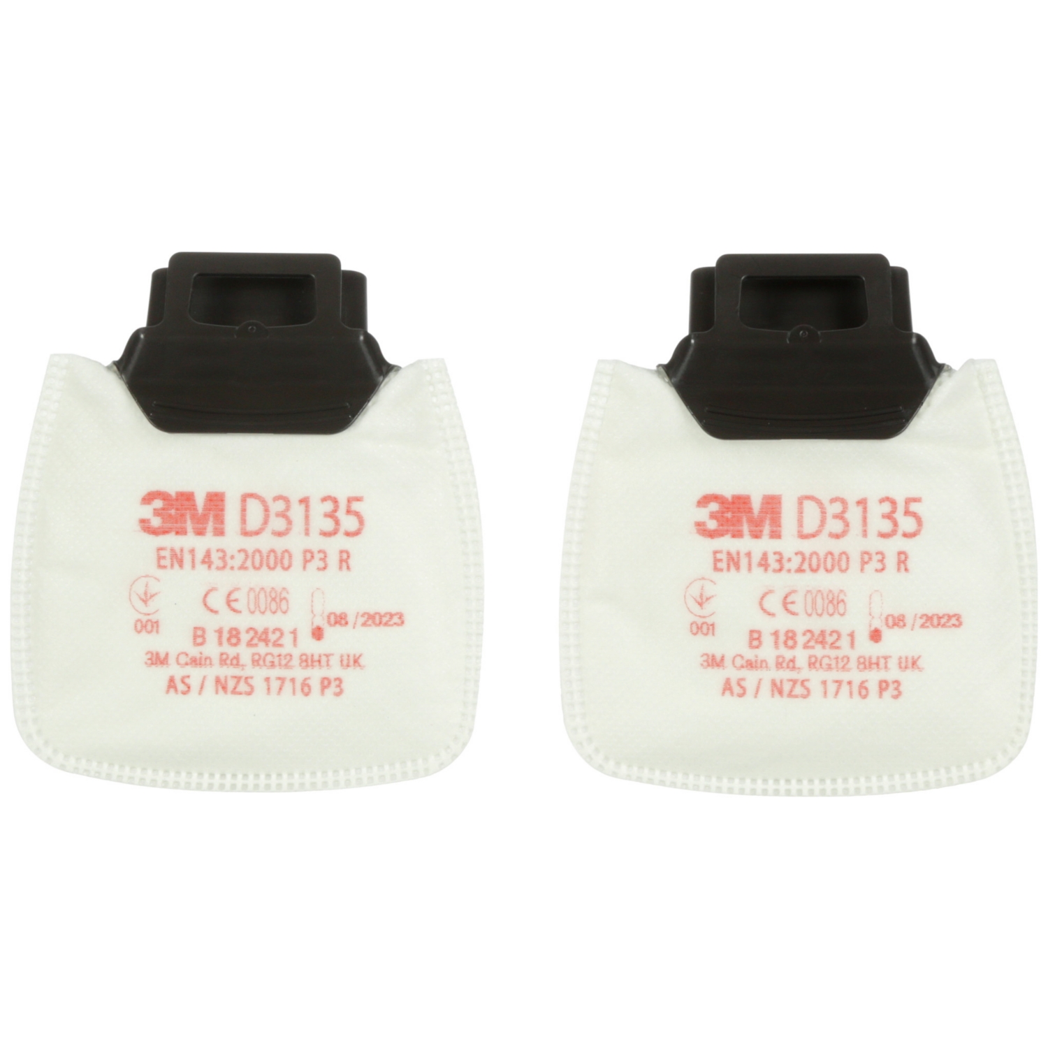 Filtre à particules Secure Click D3000 - sachet de 2 3M