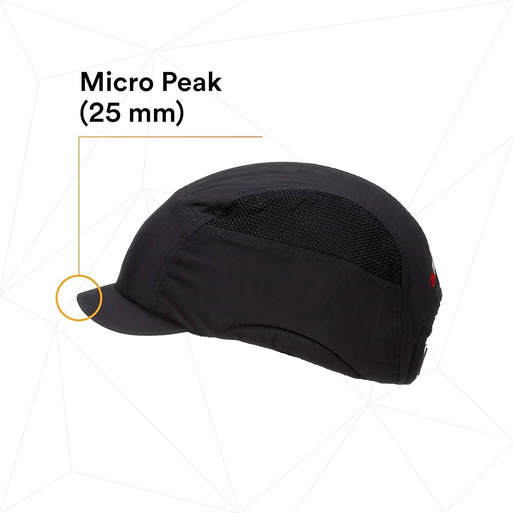 Casquette anti-heurt First Base + - Visière micro 25 mm Protector