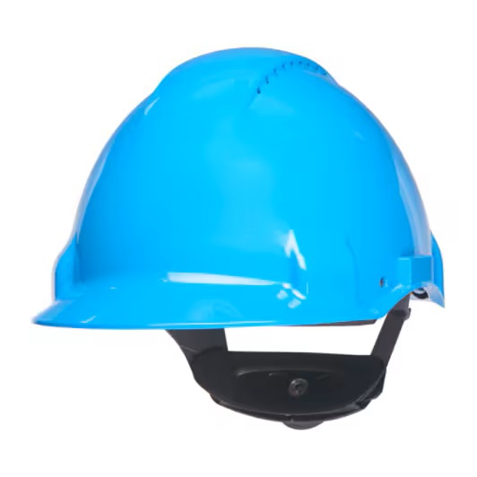 Casque de chantier G3000 Uvicator bleu 3M Protection