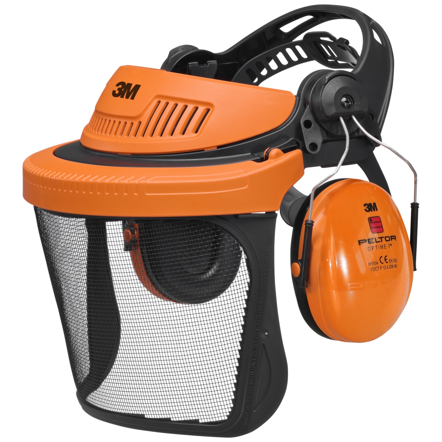 Casque de protection forestier G500 3M